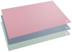 EXACOMPTA Könyökalátét, karton, 575x375 mm, EXACOMPTA "AutentiK", vegyes színek (EX60060D) - tintasziget