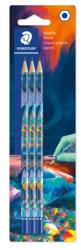 STAEDTLER Grafitceruza készlet, HB, hatszögletű, STAEDTLER "170 BK3-1", Multiverzum (TS170BK3E21) - tintasziget