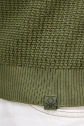 United Colors of Benetton Памучна тениска с яка (1198U301H)