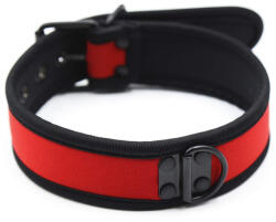 Kinky Puppy PUPPY - prémium neoprén nyakörv, piros színben - eromarkt
