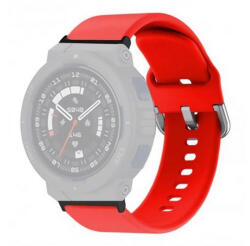  Amazfit Active Edge, szilikon pótszíj, állítható, piros