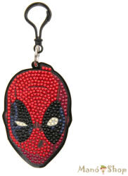 Craft Buddy - Gyémántszemes kirakó táskadísz - Deadpool "Marvel" - Crystal Art (CABC-MCU003)