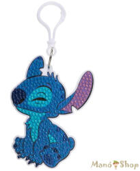 Craft Buddy - Gyémántszemes kirakó táskadísz - Stitch "Disney" - Crystal Art (CABC-DNY002)