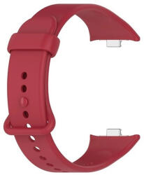 Xiaomi Smart Band 9 Pro, szilikon pótszíj, állítható, piros