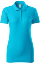 MALFINI Pique női galléros póló Joy - Türkiz | XL (P224416)