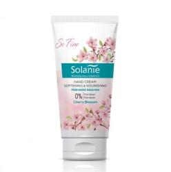 Solanie Basic puhító és tápláló kézkrém cseresznyevirág illattal, 50 ml - hajvarazs