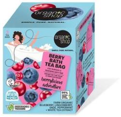 Organic Shop Berry Bath fürdőfilter bogyós gyümölcsökkel, 3 db - hajvarazs