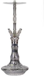 WD Hookah Diamond Steel Silver Grey Shiny