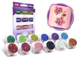 TyToo Csillámpor szett 12 x 2, 5 ml , Alap színek (Basic colours)