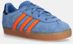 adidas Originals gyerek velúr sportcipő GAZELLE - kék 25.5