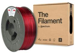 Filament A Filament 3D izzószál, PETG, 1, 75 mm, 1000 g, TF-24028, átlátszó piros