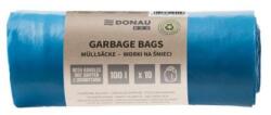 Donau Eco 100 ℓ, 35 mikron, 10 db, kék, rögzítőzsák