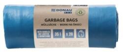 Donau Eco rögzítőzsákok 35 ℓ, 25 mikron, 20 db, kék