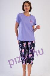 Vienetta Extra méretű halásznadrágos női pizsama (NPI9102 1XL)