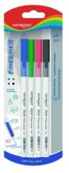 Keyroad Finom 0, 4 mm-es béléskészlet, bliszteres, 4 db-os, színkeverék