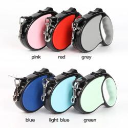 Nunbell Kisállat flexi automata póráz több színben - 3 m - Piros