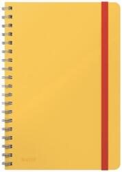 Leitz Spirálfüzet, B5, kockás, 80 lap, LEITZ, "Cosy Soft Touch", melegsárga (E44840019) - hazunktajan
