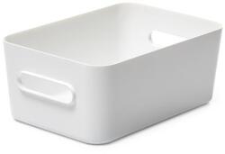 SMARTSTORE Műanyag tárolódoboz, 5, 3 liter, SMARTSTORE "Compact M", fehér (CSDSMART09) - hazunktajan