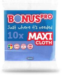 BONUS Törlőkendő, univerzális, 10 db, BONUS "MAXI", kék (KHT893)
