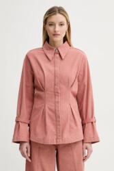 Gestuz ing női, galléros, narancssárga, slim, 10909937 - narancssárga 34