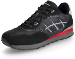 Procera Szabadidő félcipő Procera Runner Mark fekete méret 42 (RUNNER-MARK-BLACK-42)