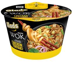 Glads Instant Tészta Teriyaki Csirke Ízű Szósszal, 95gr (Glads)