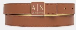 Armani Exchange kétoldalas öv barna, női, XW000302 AF12038 - barna 85