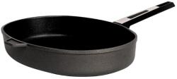 SKK Titán halas serpenyő 38x26/7 cm, ovális, indukciós - SKK sorozat 7
