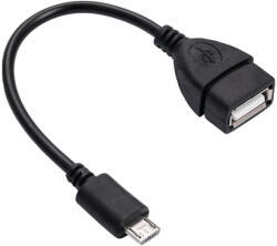 Akyga AK-AD-09 microUSB (apa) - USB-A (anya) adapter