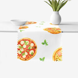 Goldea napron de masă teflonat - pizza delicioasă 20x120 cm Fata de masa