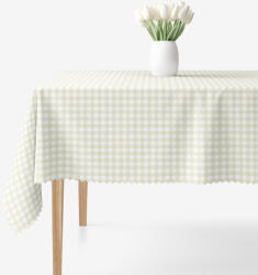 Goldea față de masă impermeabilă - carouri bej 80 x 80 cm Fata de masa