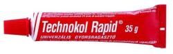 Technokol Ragasztó, folyékony, 35 g, TECHNOKOL Rapid, piros - officeland