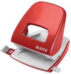 Leitz Lyukasztó, kétlyukú, 30 lap, LEITZ Nexxt Wow, piros - officeland