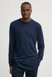Hollister Co Hollister Co. pamut hosszúujjú sötétkék, sima, KI324-4198 - sötétkék L