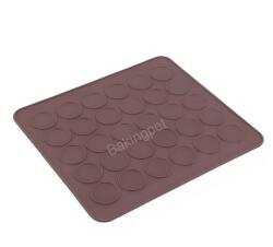 Szilikon macaron sütőlap 30 db-os