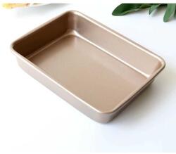 Rosegold téglalap alakú tortaforma, tapadásmentes - M
