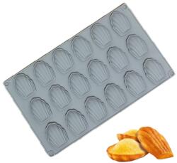 Mini madeleine szilikon sütőforma-18 részes