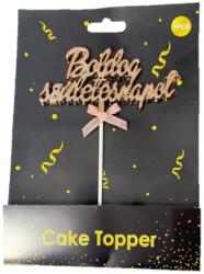 Boldog Születésnapot beszúró, Rose gold szín