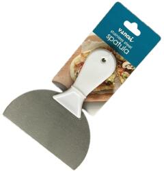  Rozsdamentes tésztavágó, fém spatula-félkör