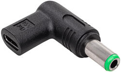 Akyga csatlakozó univerzális tápegységhez AK-ND-C18 USB-C / 6, 3 x 3, 0 mm 15V