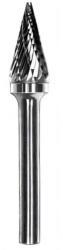 Bartools Kúpos hegyes orrú turbómaró kereszt fogazással - 6x18x58x6mm - Bartools - SKM - MX0618M06 - SM-3
