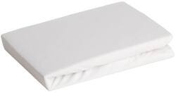  Jersey pamut gumis lepedő Krémszín 180x200 cm +30 cm (397092)