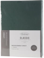  Jersey3 pamut gumis lepedő Sötétzöld 140x200 cm +30 cm (428974)