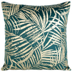  Blink26 bársony párnahuzat Sötét türkiz/világos arany 45x45 cm (391002)