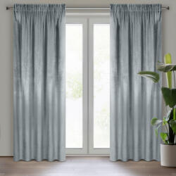 Brightenzi Samanta bársony sötétítő függöny Ezüst 140x270 cm (HS398414)
