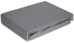 Brightenzi Jersey4 pamut gumis lepedő Acélszürke 90x200 cm +25 cm (HS432727)
