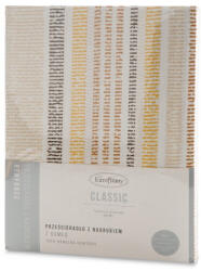  Print2 mintás gumis lepedő Mustársárga 160x200 cm + 30 cm (455538)