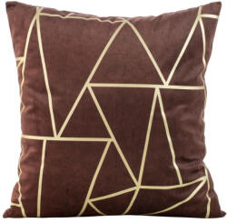  Blink29 bársony párnahuzat Bordó/világos arany 45x45 cm (391088)