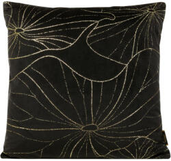 Blink25 bársony párnahuzat Fekete/világos arany 45x45 cm (388718)
