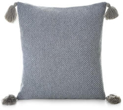  Poly pompon díszes párnahuzat Ezüst 45x45 cm (442213)